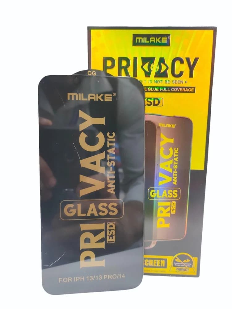 MILAKE Privacy ESD Mobile Tempered Glass image 2