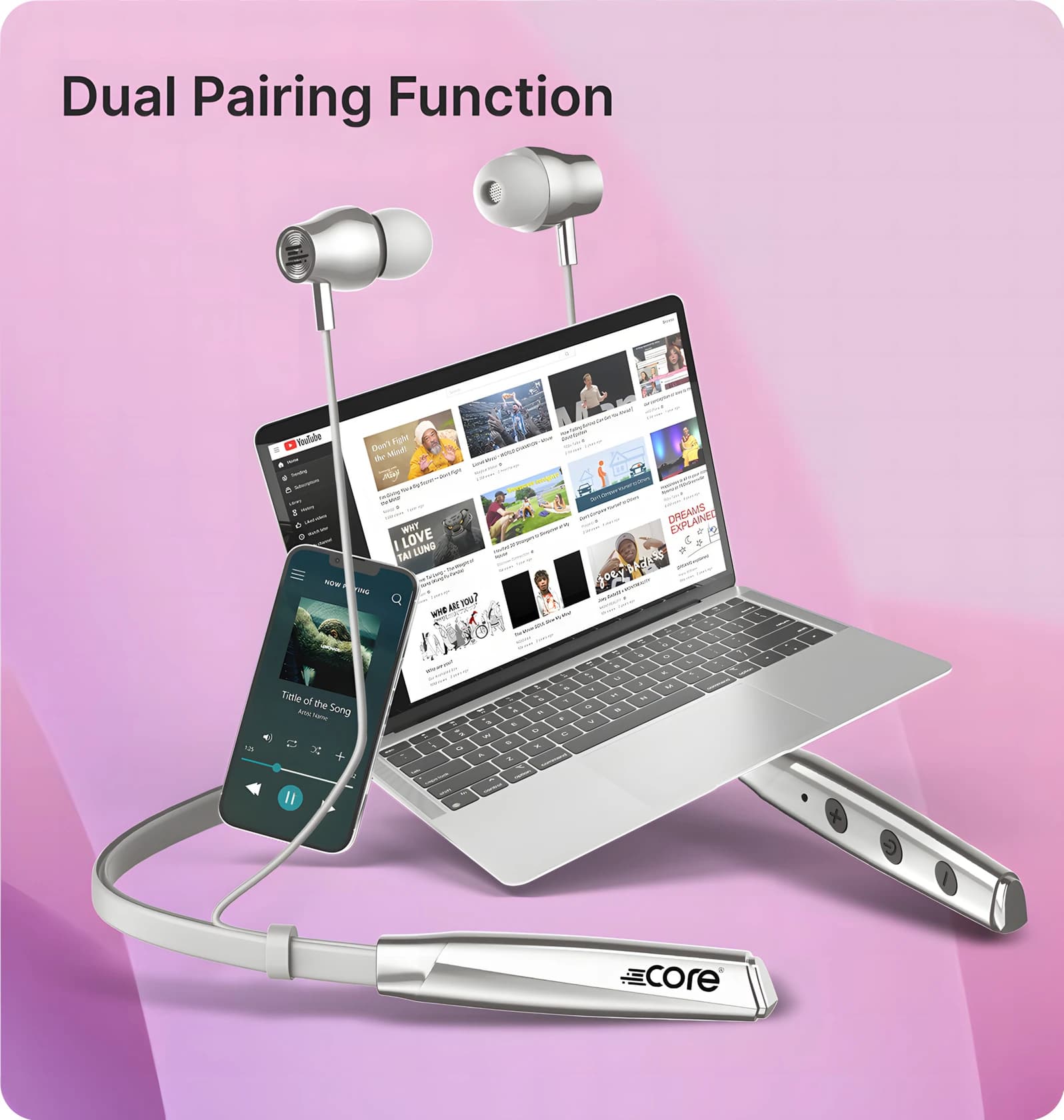 Core Dragon (CORE-NB7) Wireless Earphone image 6
