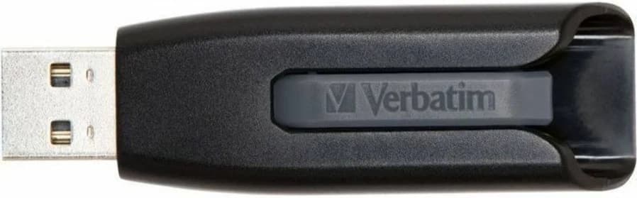 Verbatim 49189 Store 'n' Go V3 USB 3.2 Gen 1 Flash Drive 256 GB grey image 3