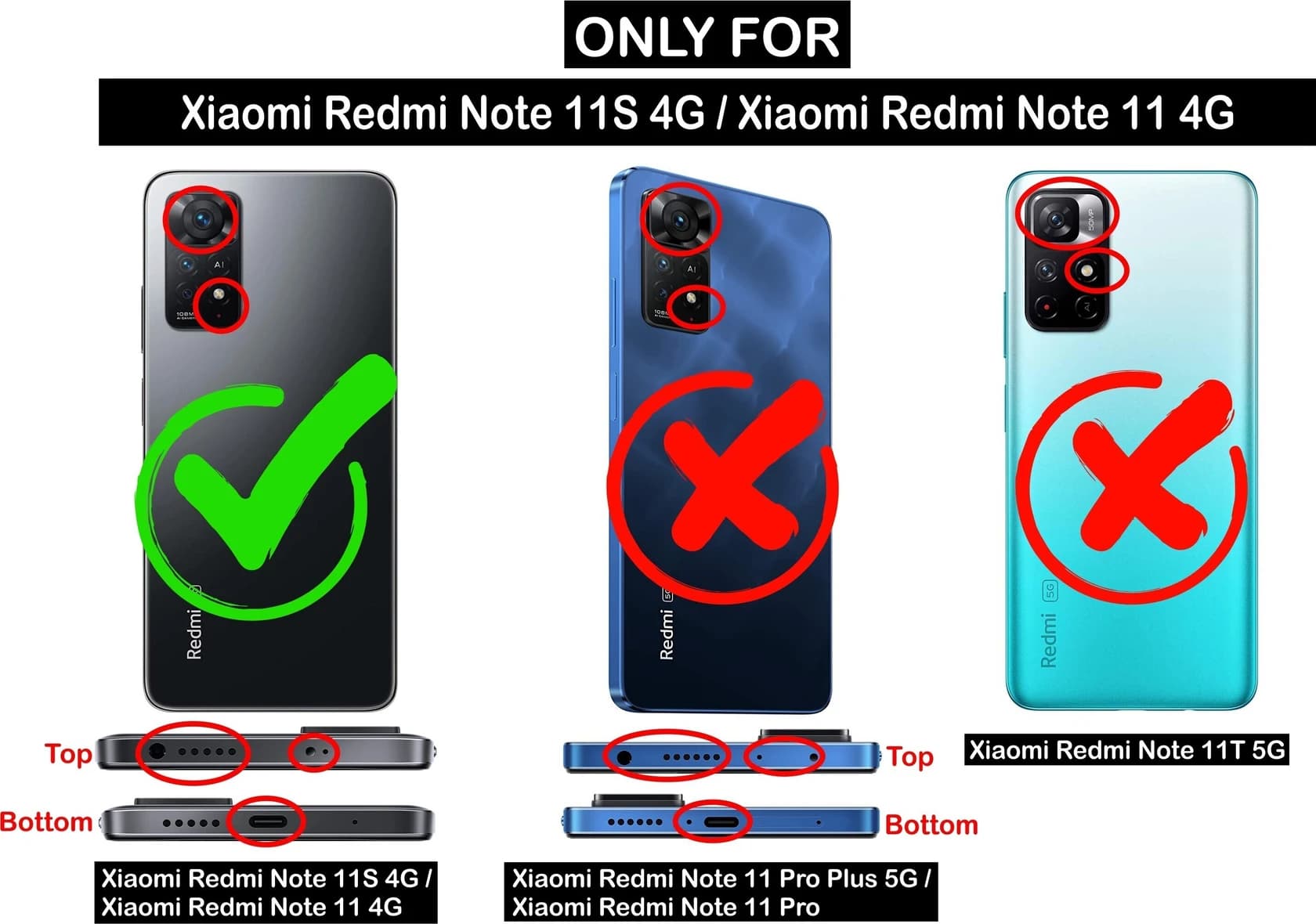 Redmi Note 11 Back Cover image 3